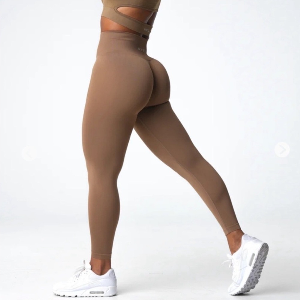 NVGTN Toasted Almond Seamless Leggings